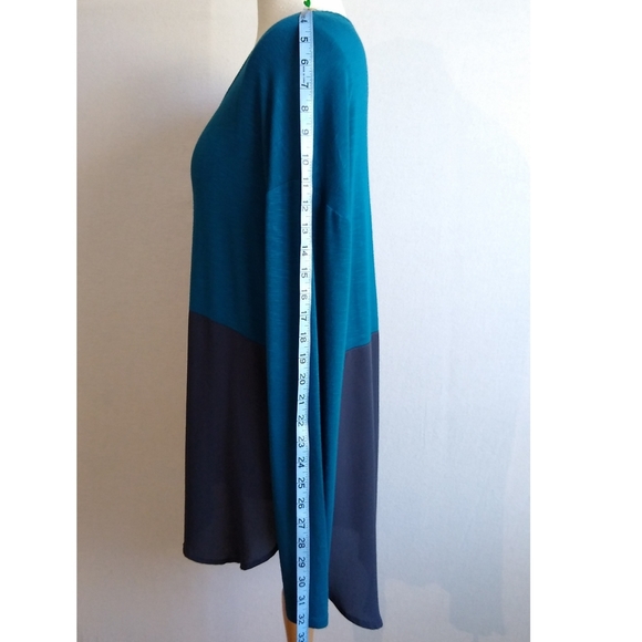Anthropologie Meadow Rue Mela Colorblock Tunic Top - Picture 8 of 11